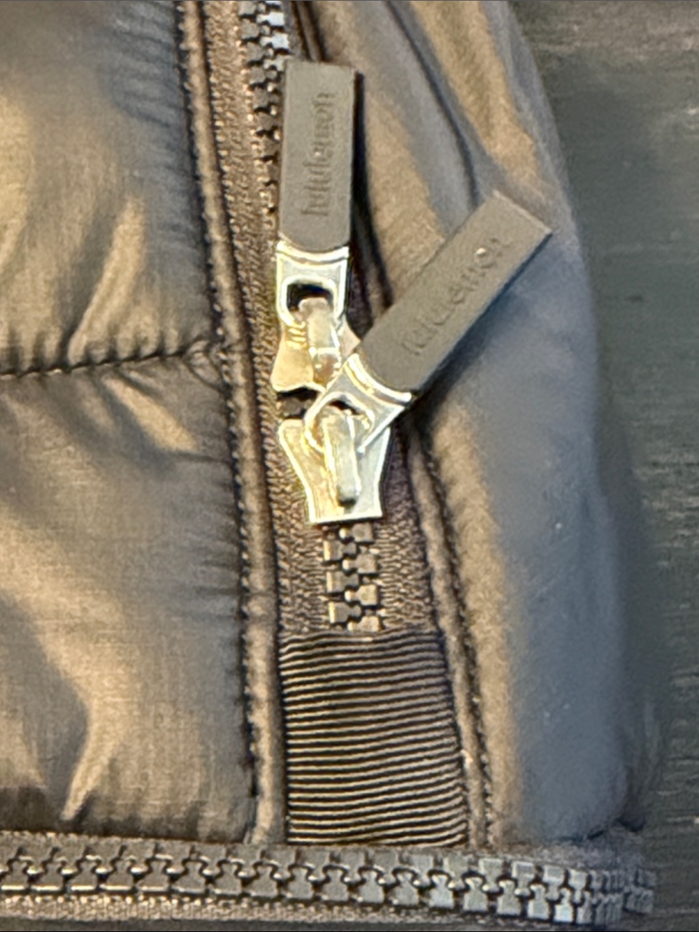 lululemon athletica Black Quilted wunder puff Puffer-Style Backpack - Picture 5 of 7
